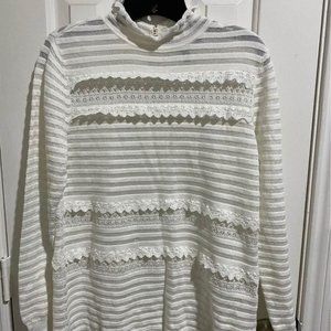WHBM Mock neck sweater